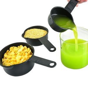Versatile 5 In 1 Plastic Measuring Cup With Pourer 9