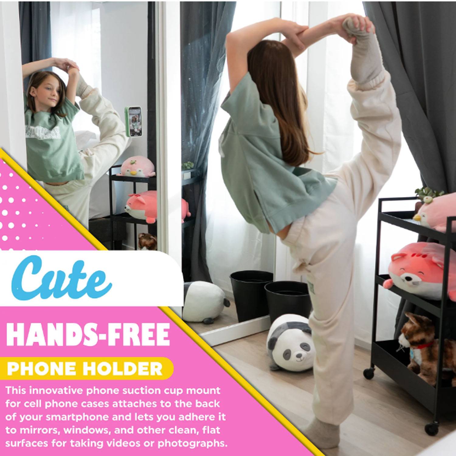 Silicone Suction Phone Case Adhesive Mount 10