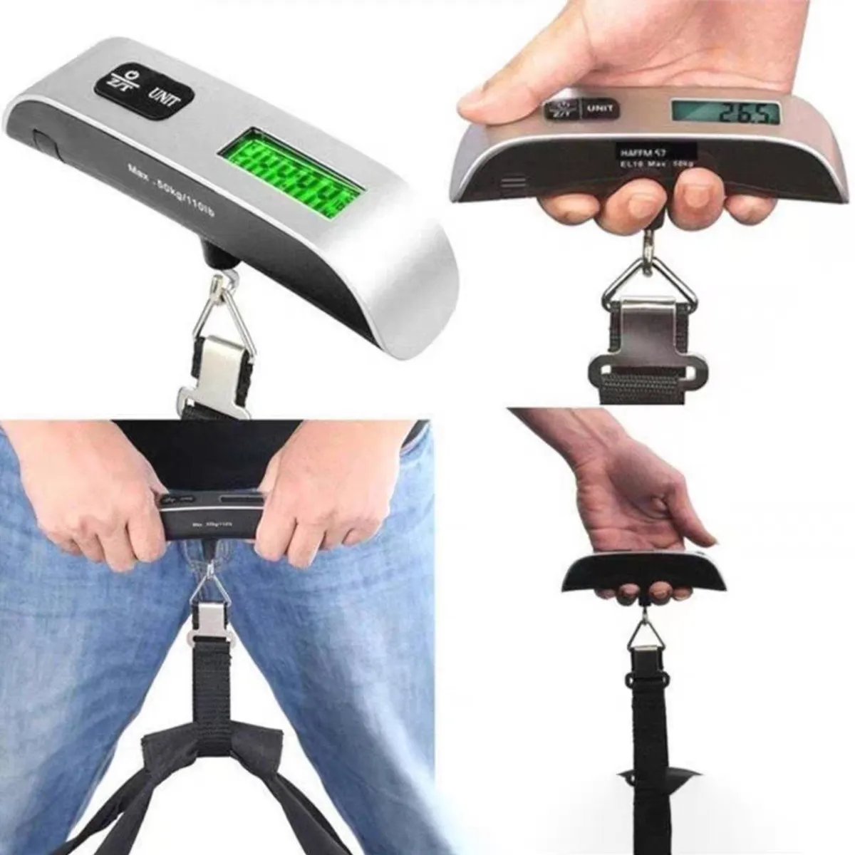 Portable Digital Luggage Scale with LCD Display 6