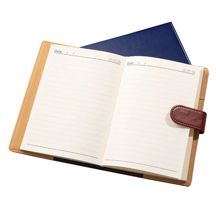 2025 A5 Business Office Faux Leather Notebook