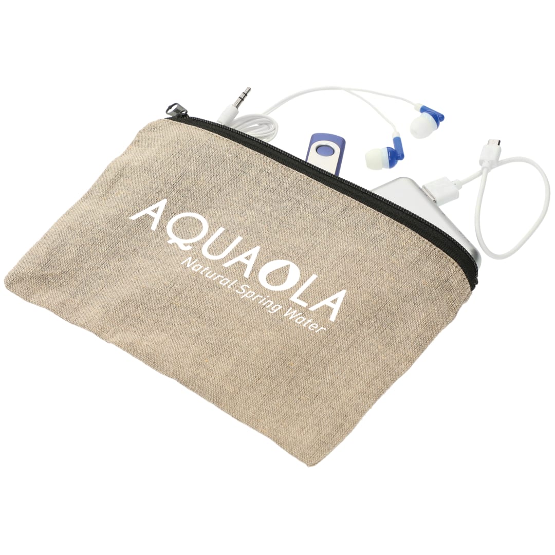 Recycled 5oz Cotton Twill Pouch 10