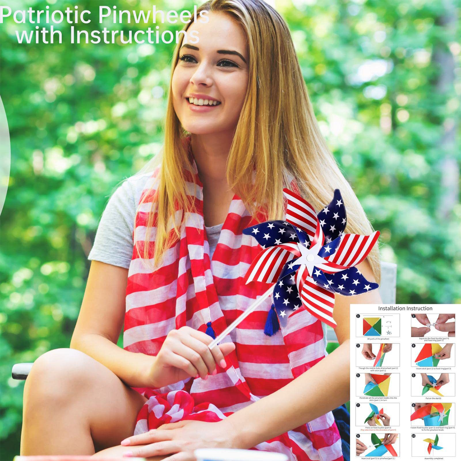 Custom Made Pinwheel 10 Pack 4