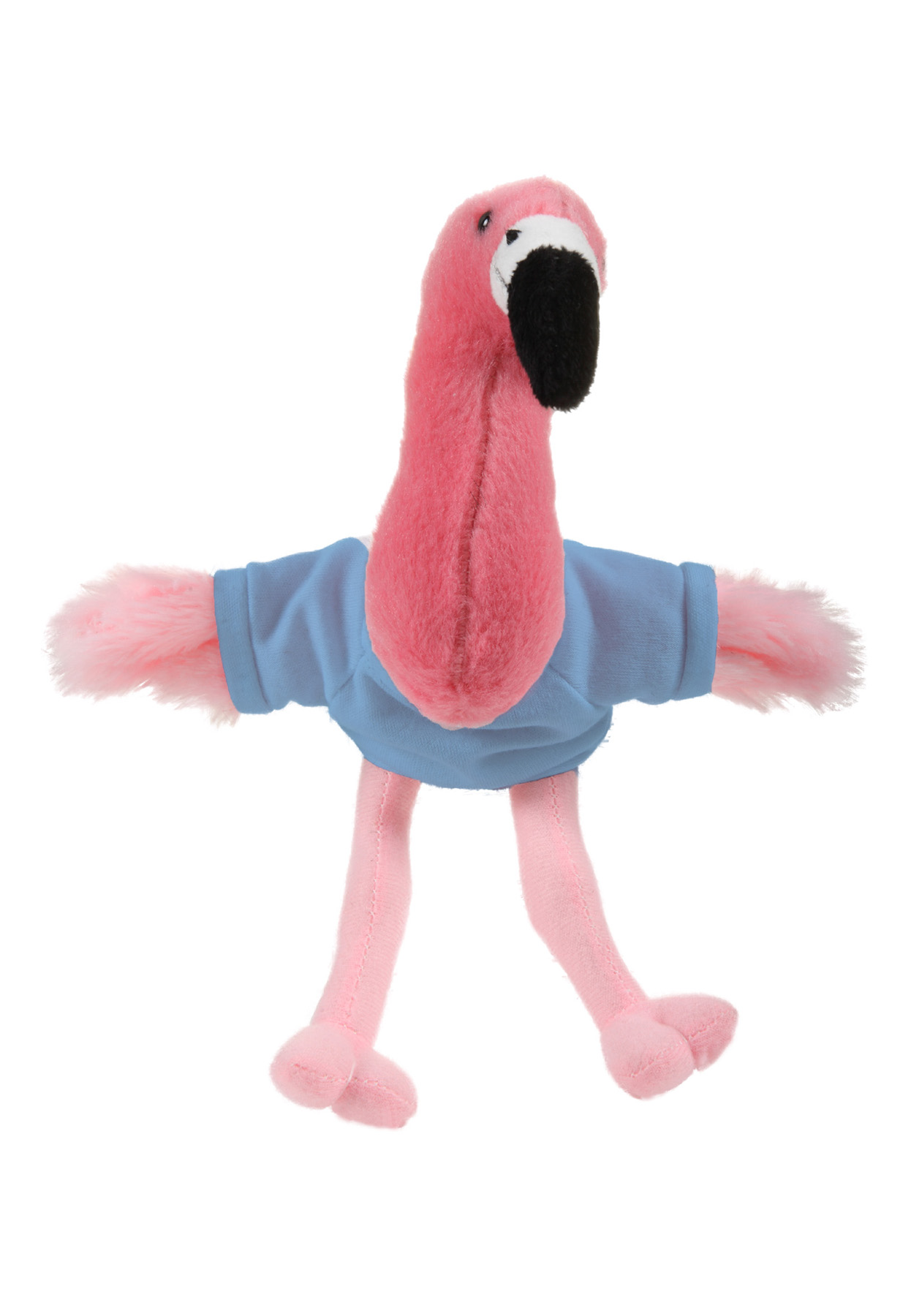 soft plush Flamingo with t-shirt