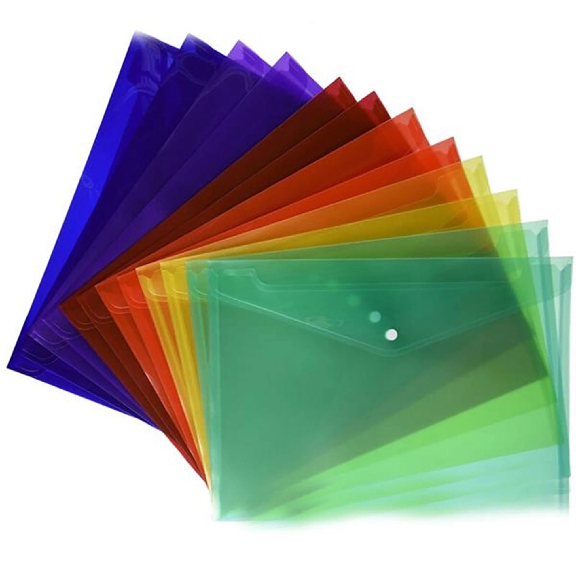 Clear A4 PP Document File Bag 2