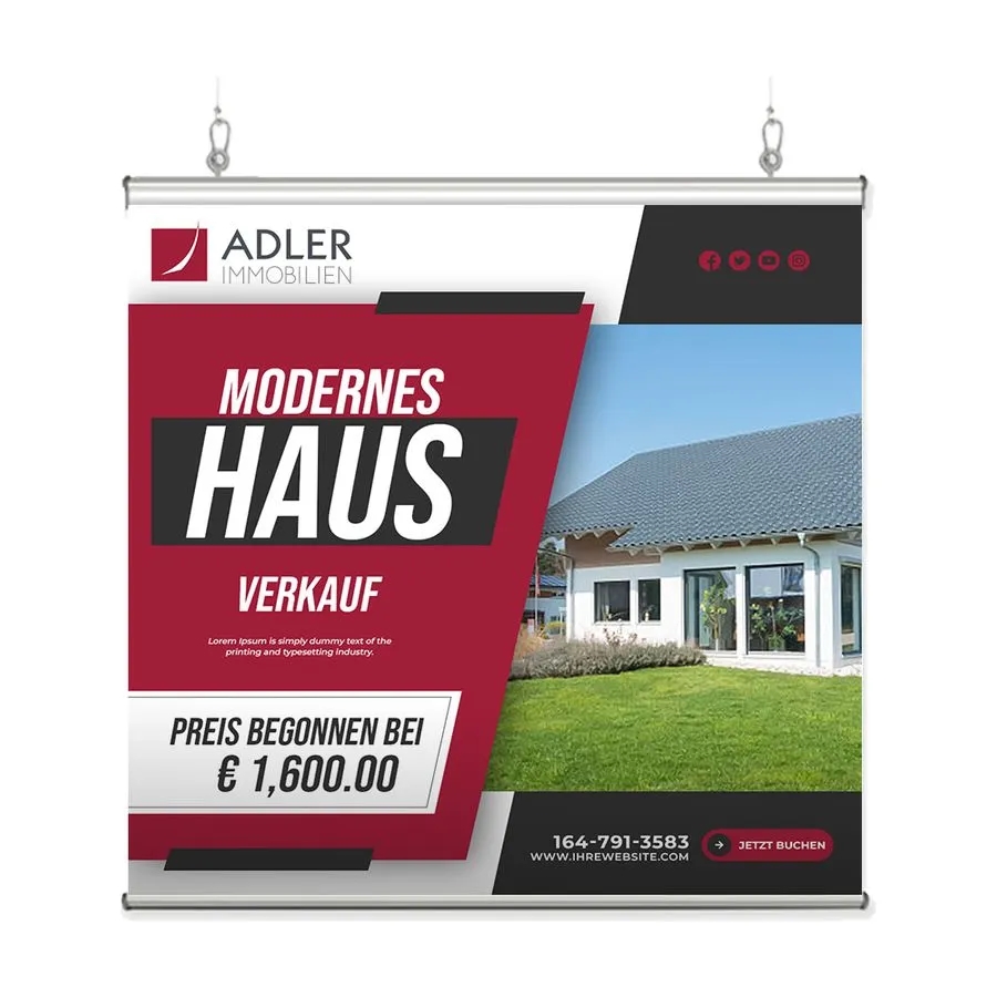 Hanging Clamp Bar Banners 2
