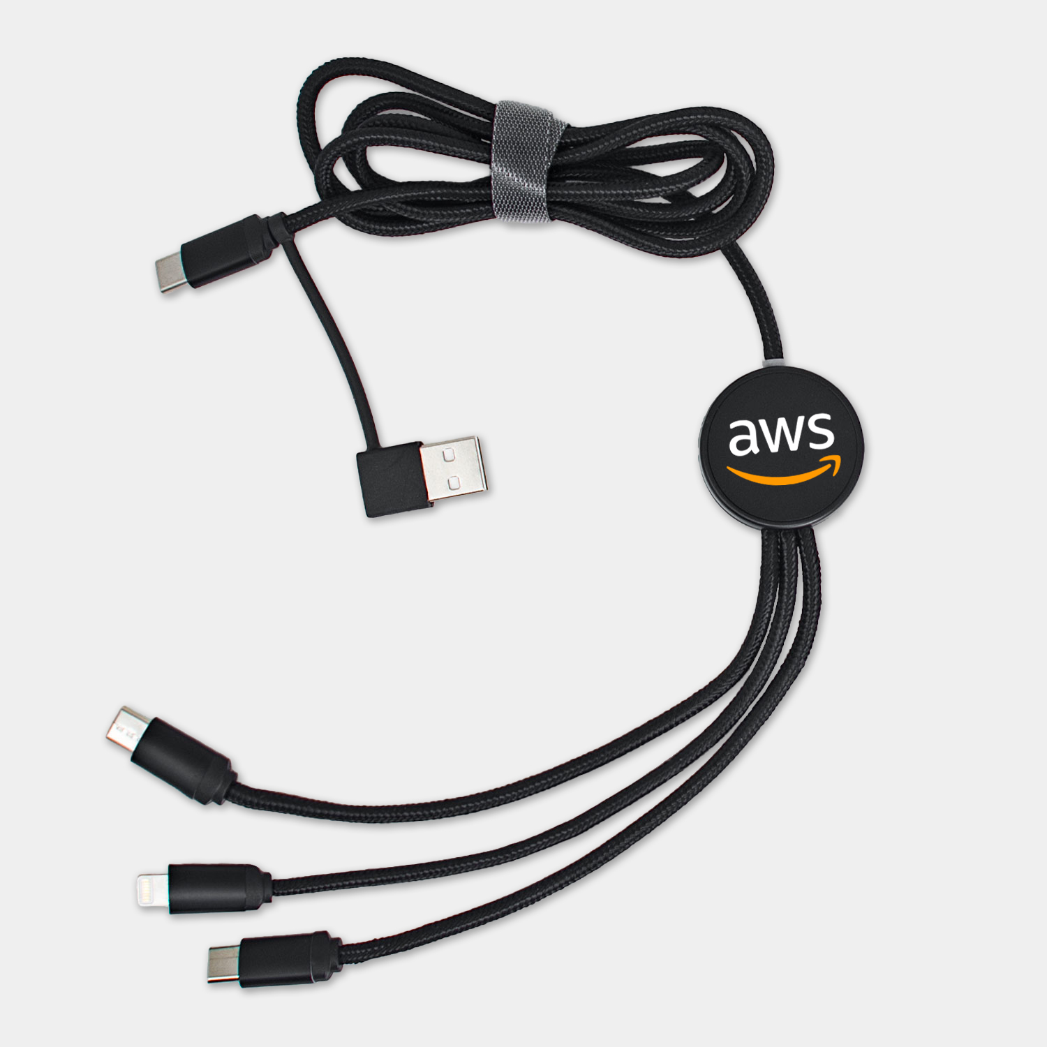Firefly - LED Multi Cable Featuring Type C Adapters 6