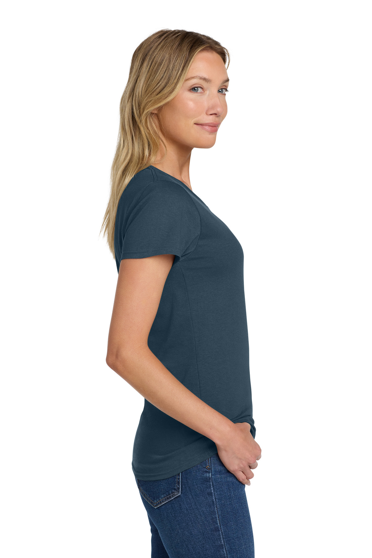 Gildan Women's Heavy Cotton 100% Cotton T-Shirt. 5000L 44