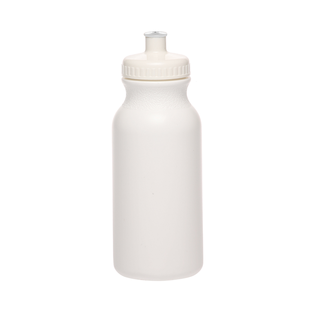 20 oz White Super Value Sports Bottle 10