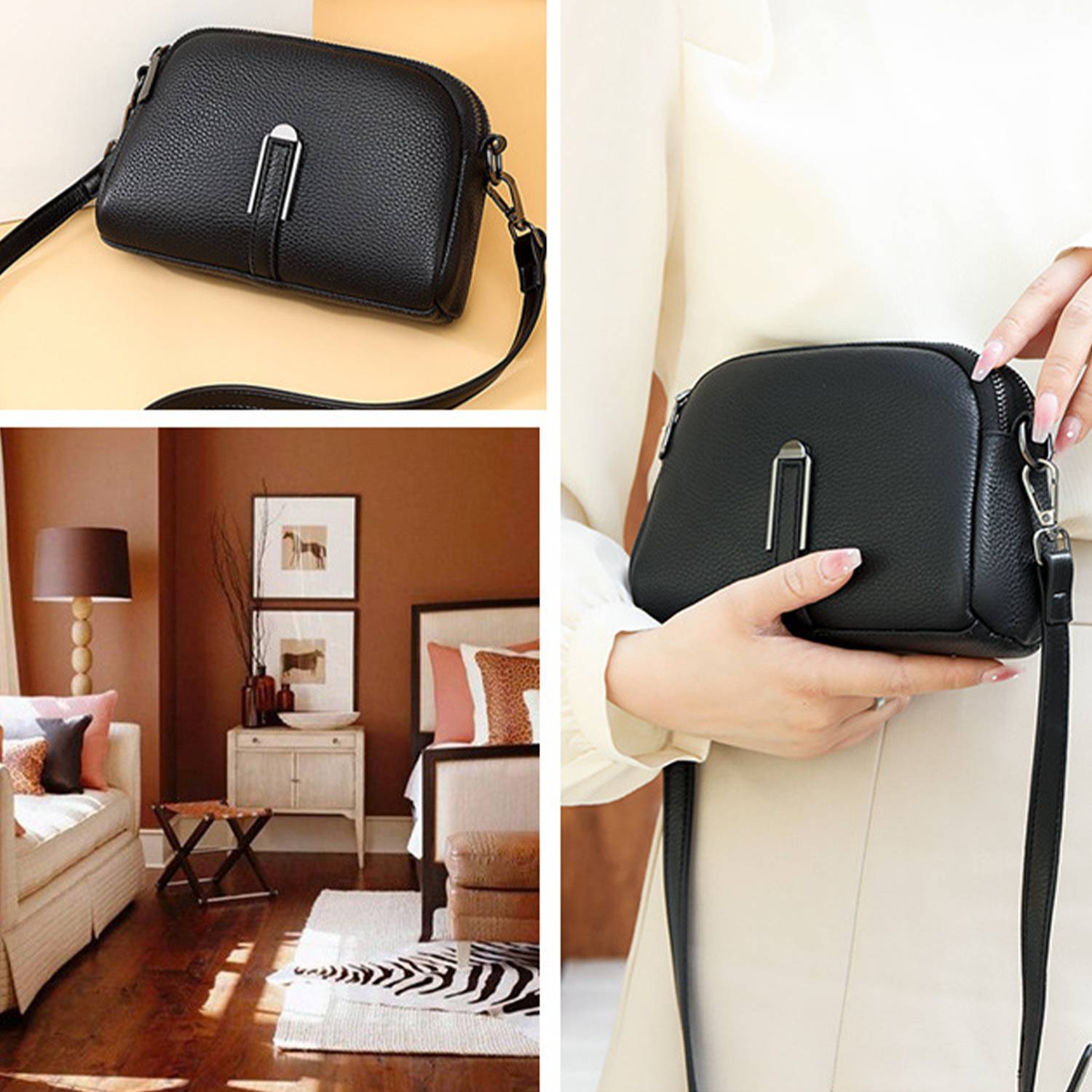 Genuine Leather Shoulder Crossbody Bags 7