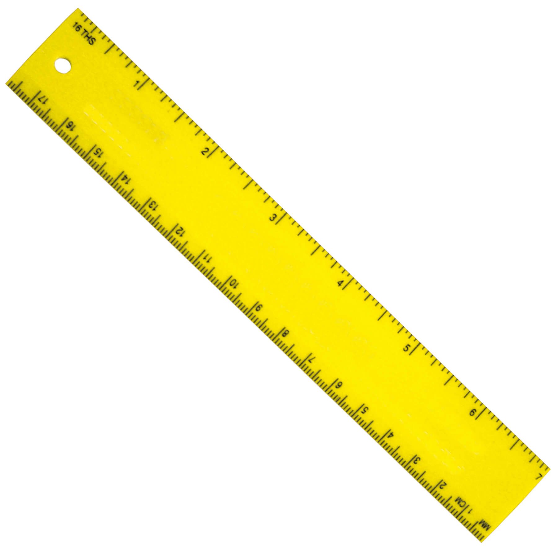 7" Plastic Ruler 30