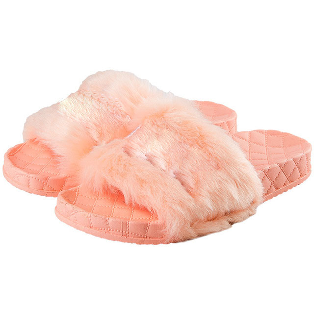 Furry Sliders Indoor/Outdoor Slippers For Women 2