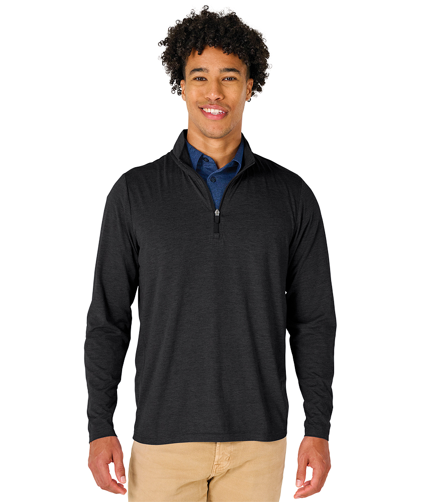 Men's Vista Tri-Blend Quarter Zip