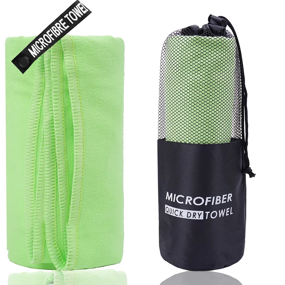 Portable Quick Drying Towel with Mesh Bag 19