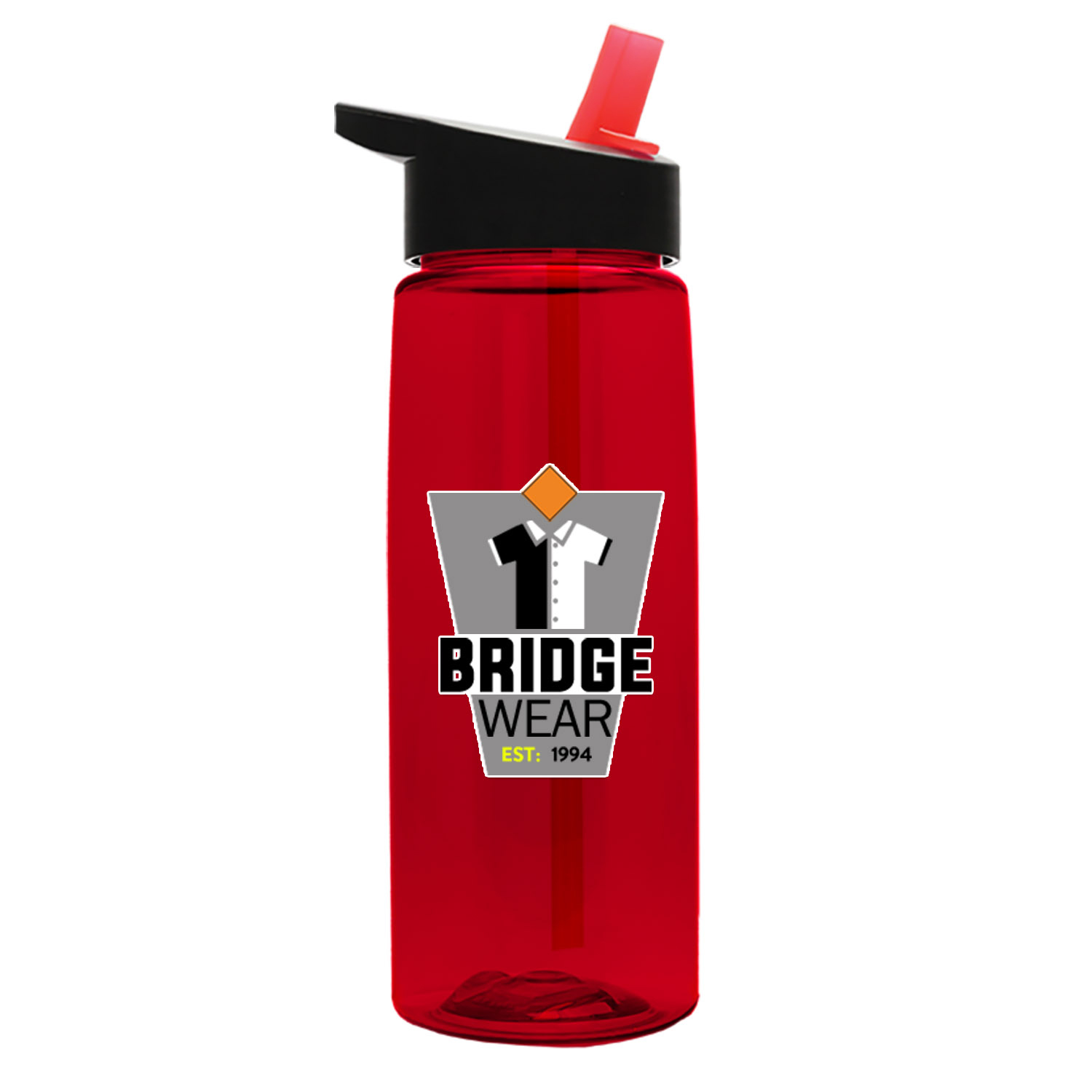 Garyline® Flair Tritan® Bottle with Flip-Straw Lid - 26 oz. 54