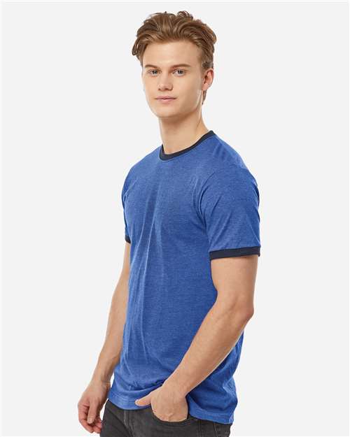 Unisex Fine Jersey Ringer T-Shirt - 246 67