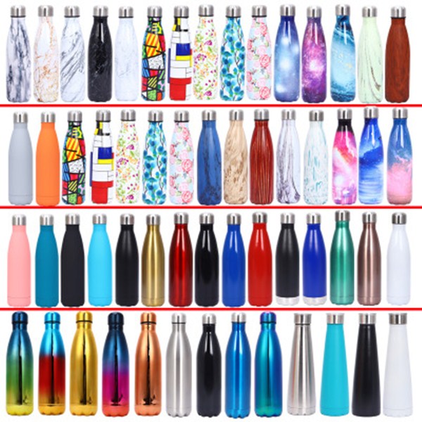 Double Wall Vacuum Insulated Stainless Steel Water Bottle, custom water bottle with logo imprint 2