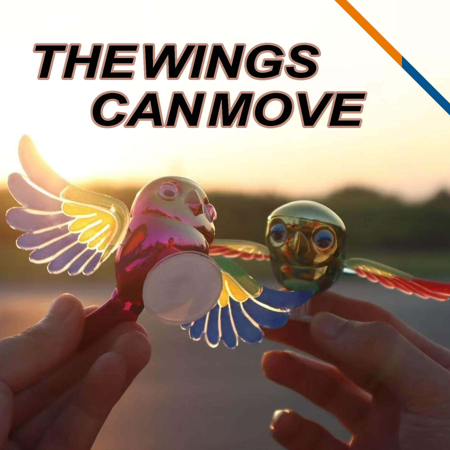 PixWing Flying Bird Car Ornament 5