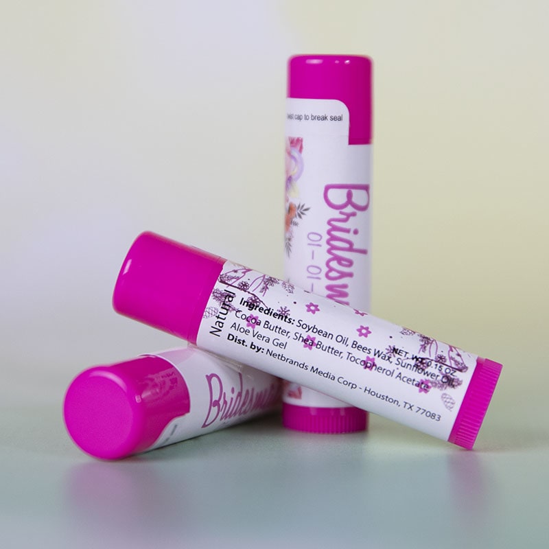 Natural Beeswax Lip Balm - Full Color 1