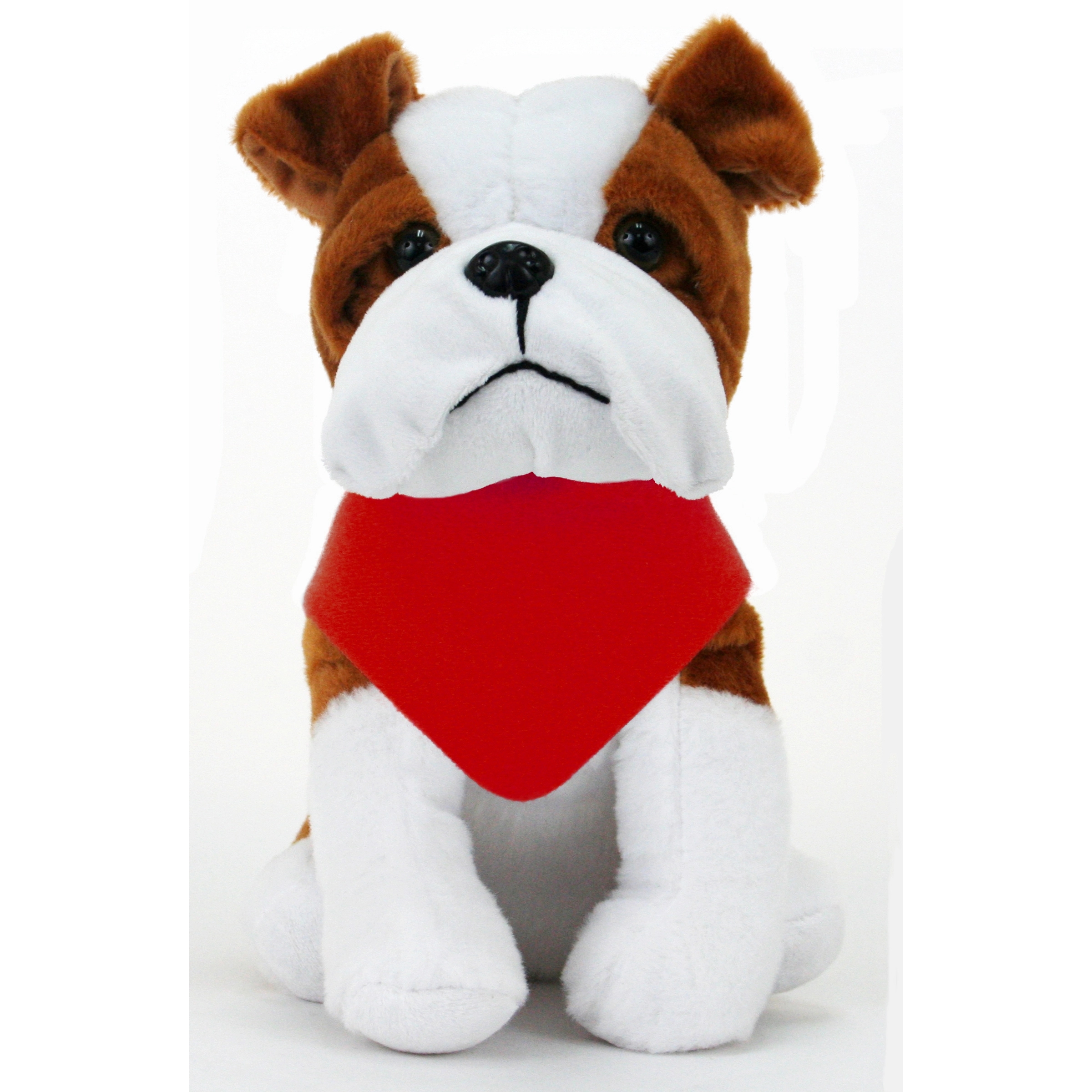 8" Medium Sitting Dog - Classic Bulldog 5