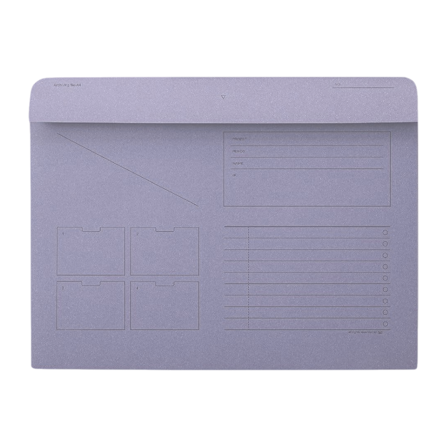 A4 Paper Pocket File Folder 5