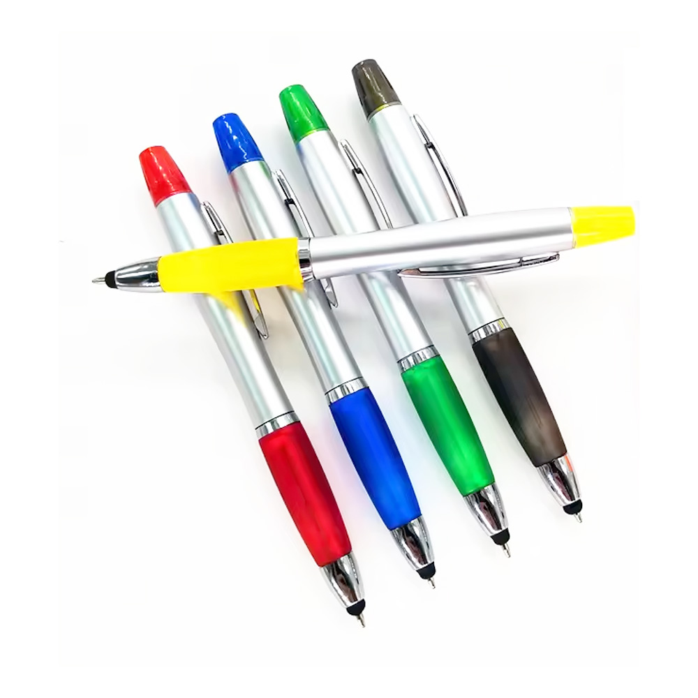 2-in-1 Ballpoint Pen with Highlighter 4