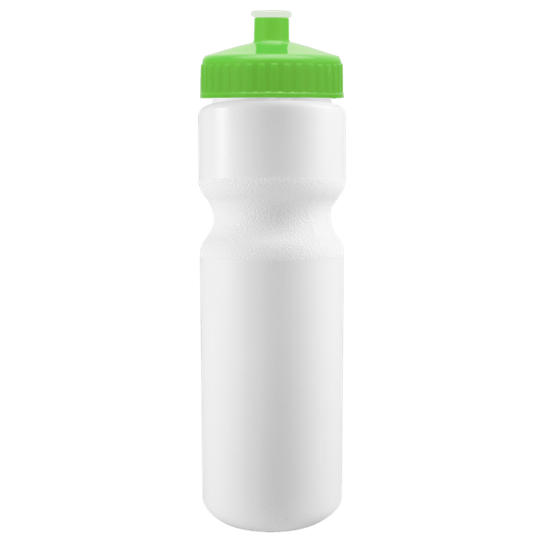 Cyclo-Cross 28oz Bike Bottle - White w/Push-Pull Lid 17