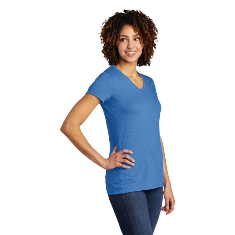 AllMade Women's Tri-Blend V-Neck Tee 87