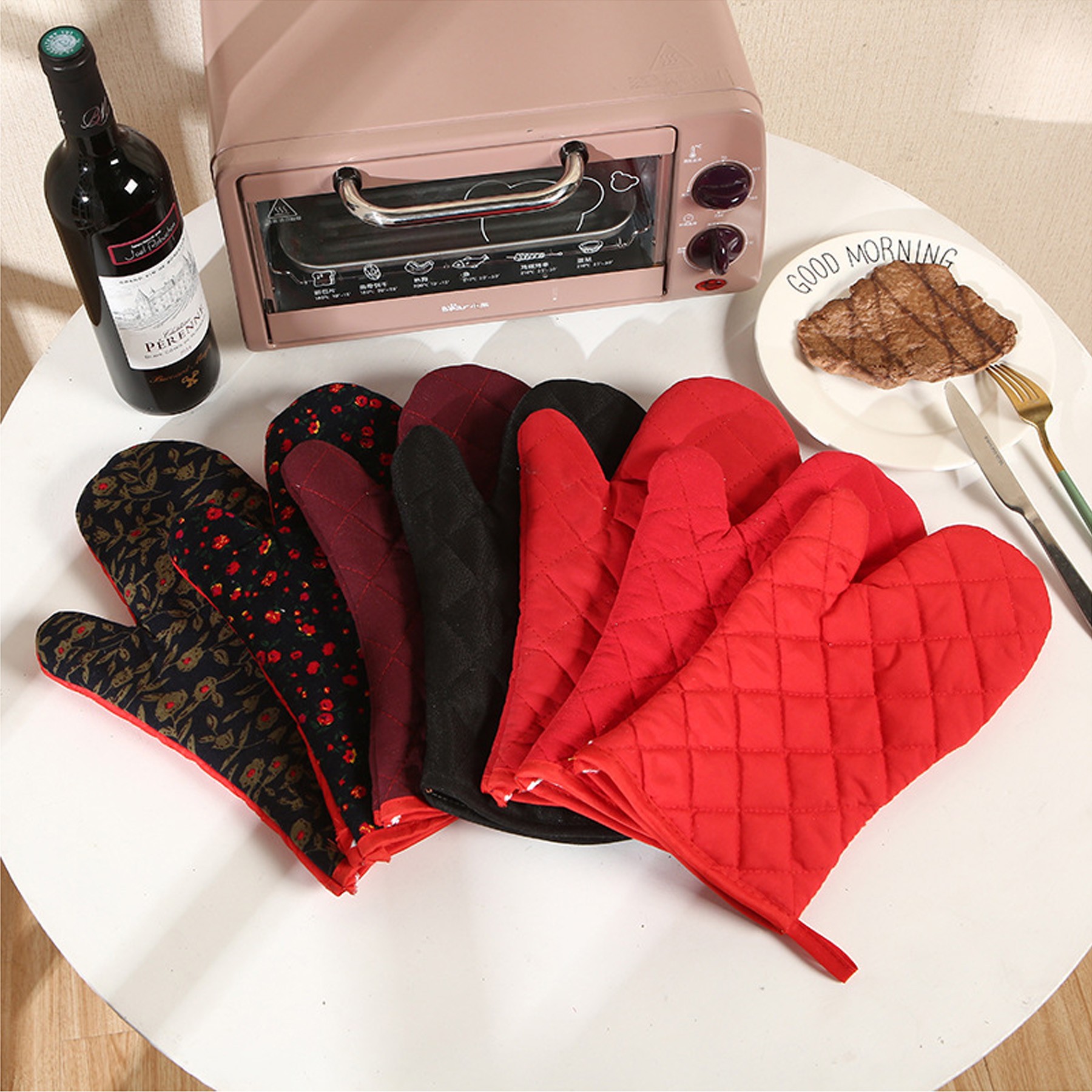 Canvas Oven Mitt 3