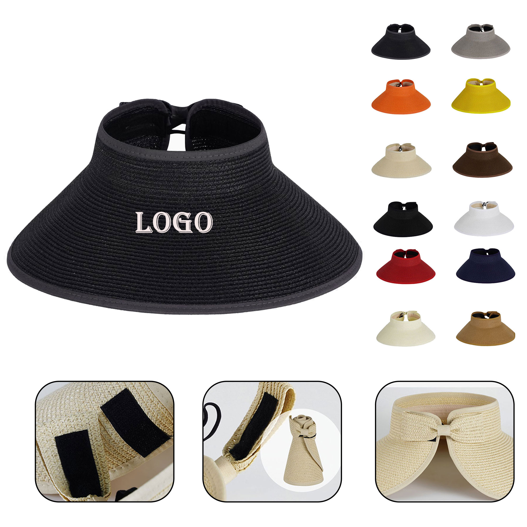 Wide Brim Collapsible Women's Sun Hat 7