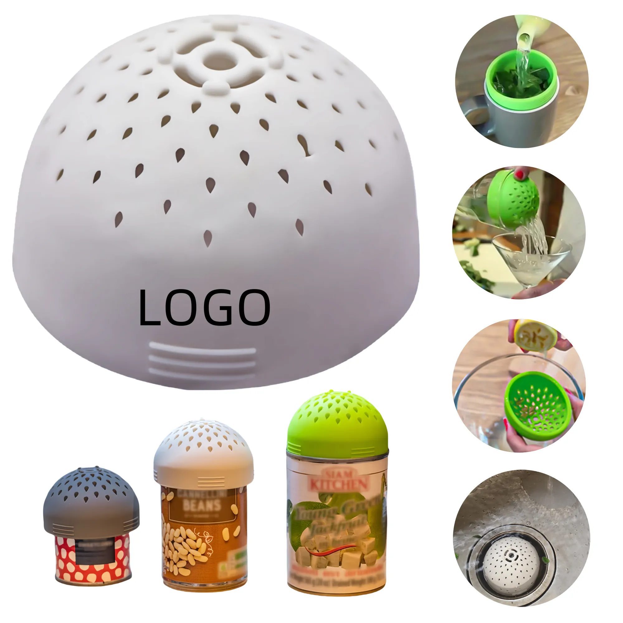 Multipurpose Silicone Can Strainer 6