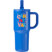 Alpine 30oz Vac Insul Mug w/protective straw cover 153