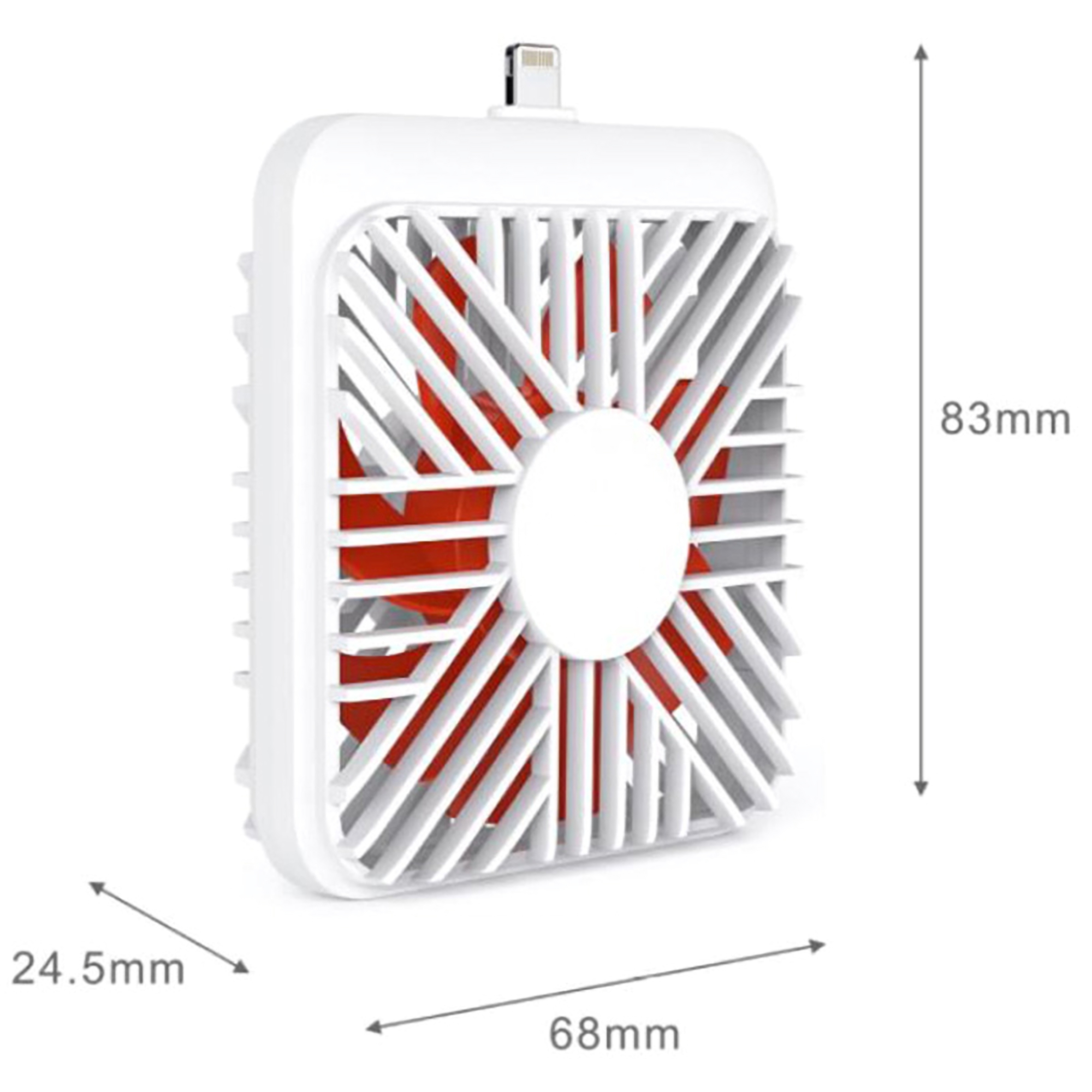 Portable USB Phone Fan w/Lanyard 4