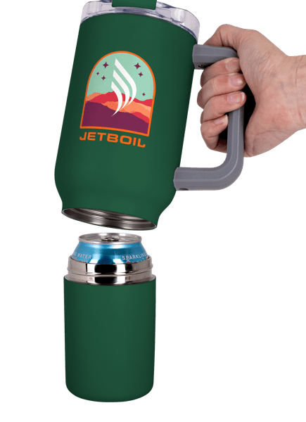 Key West 22 oz SS Travel Mug w/Can Cooler 357