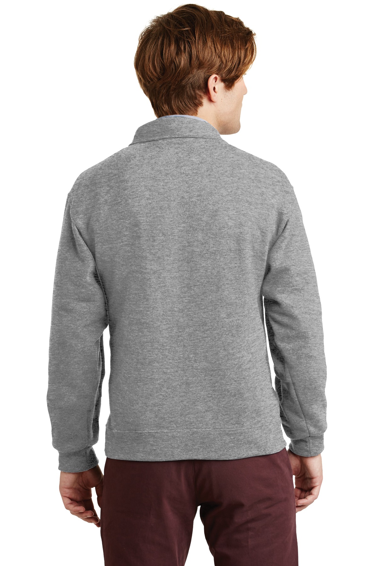 Jerzees Super Sweats NuBlend - 1/4-Zip Sweatshirt with Cadet Collar. 4528M 37