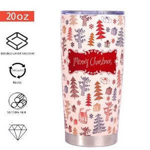 20oz Christmas Insulated Tumbler 4