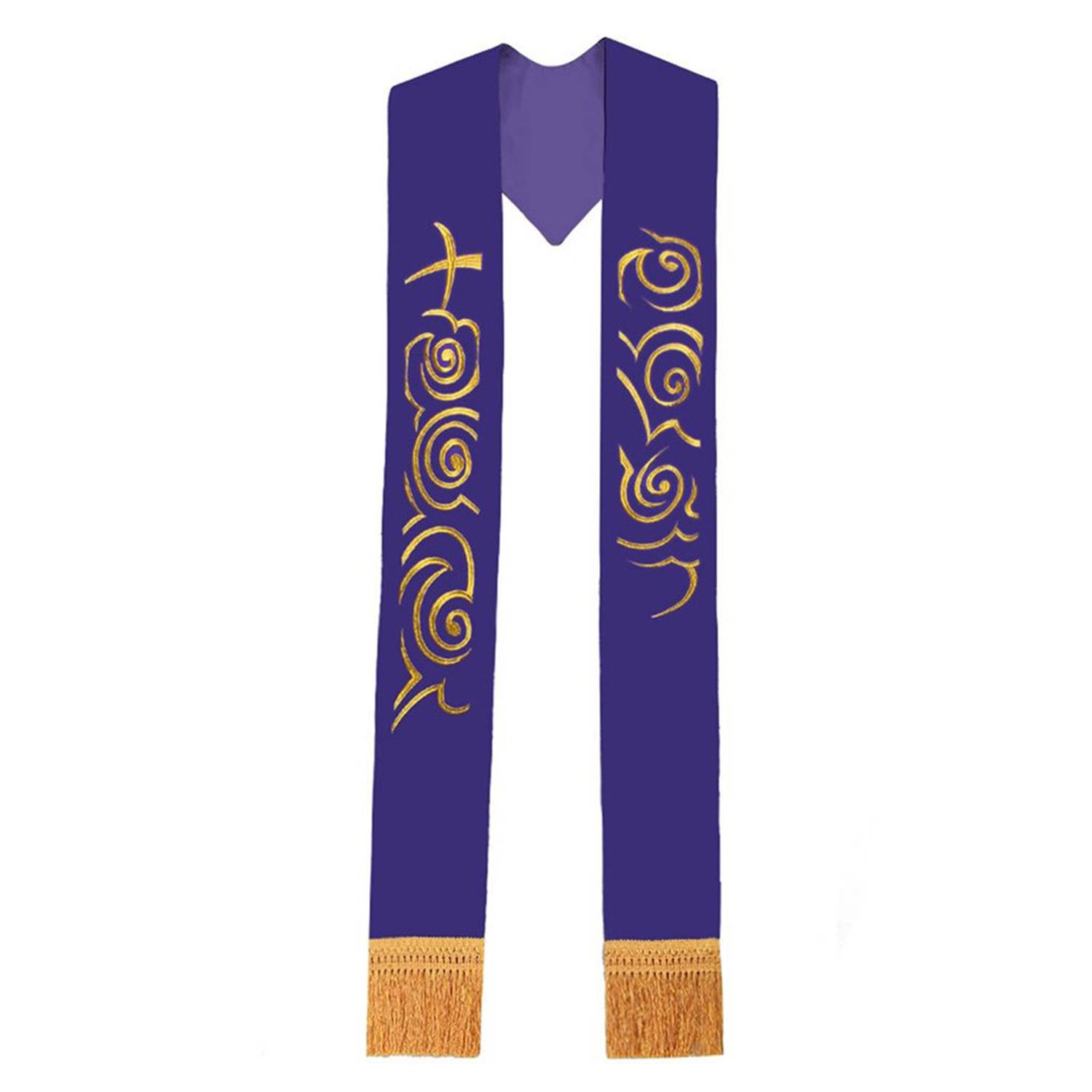 72inch Adult Satin Stole Academic Graduation Sashes 6