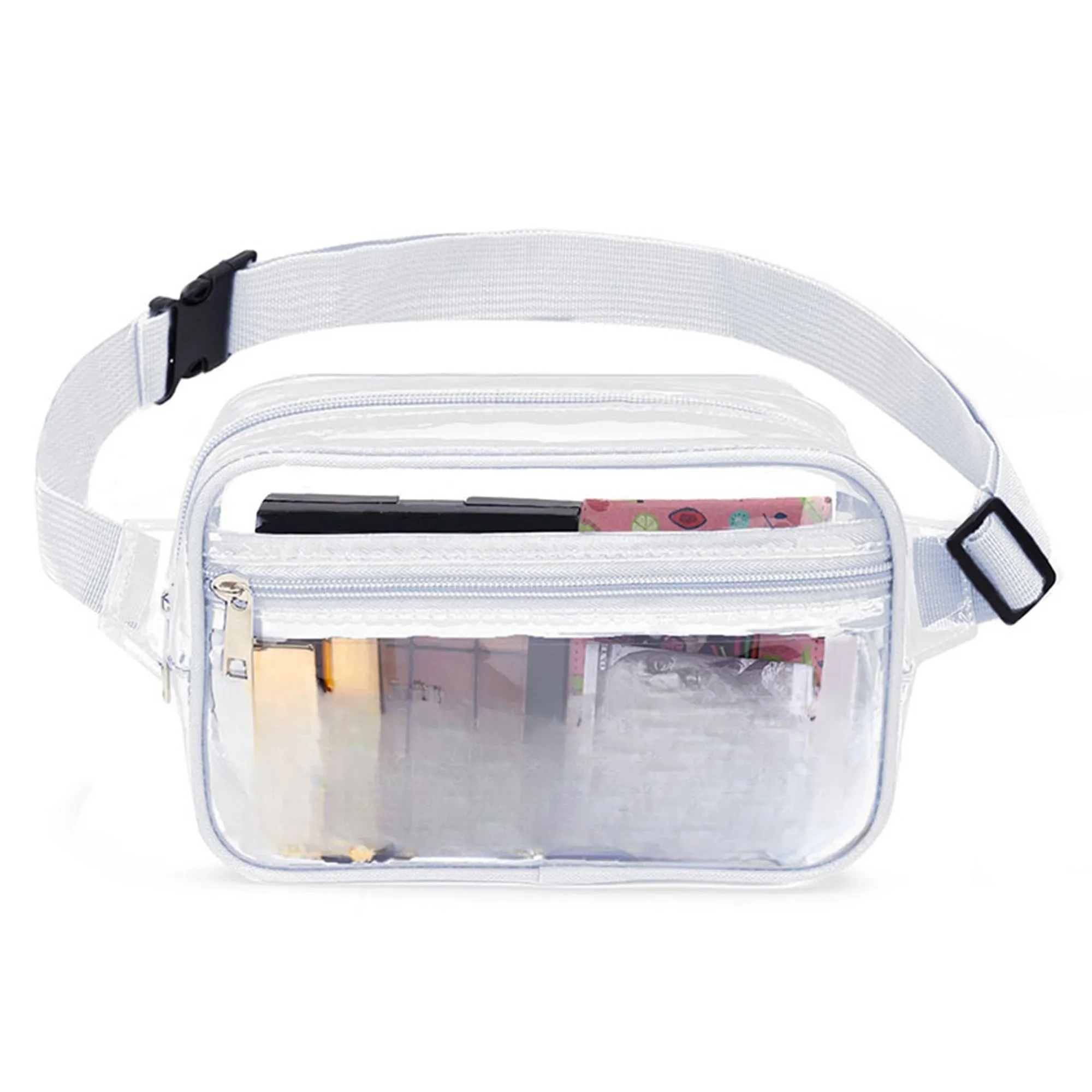 Clear Crossbody Bag with Adjustable Shoulder Strap 7