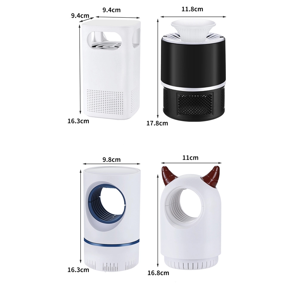 Solar Bug Zapper LED Light Insect Mosquito Killer Lamp 16