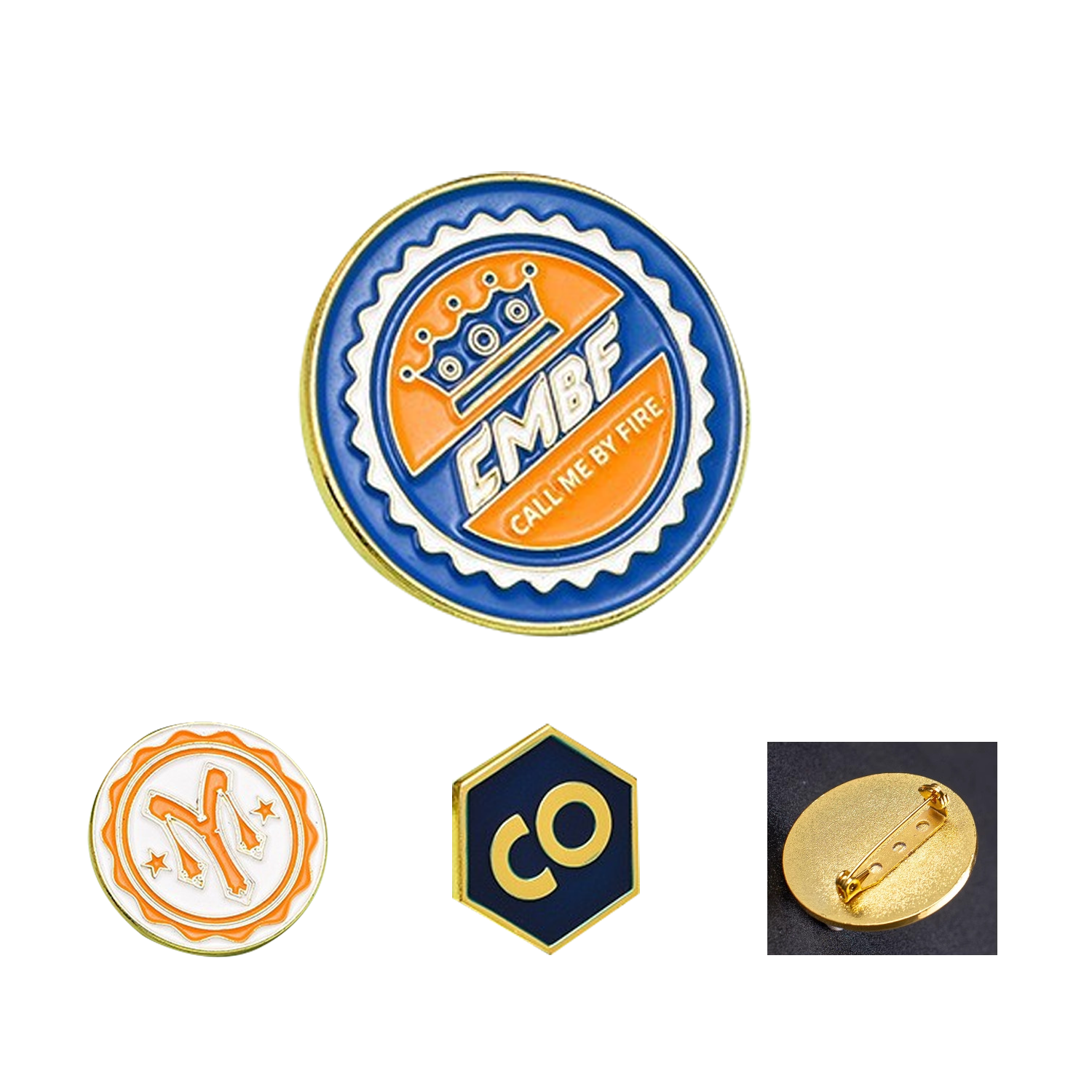 Metal Lapel Pin 2