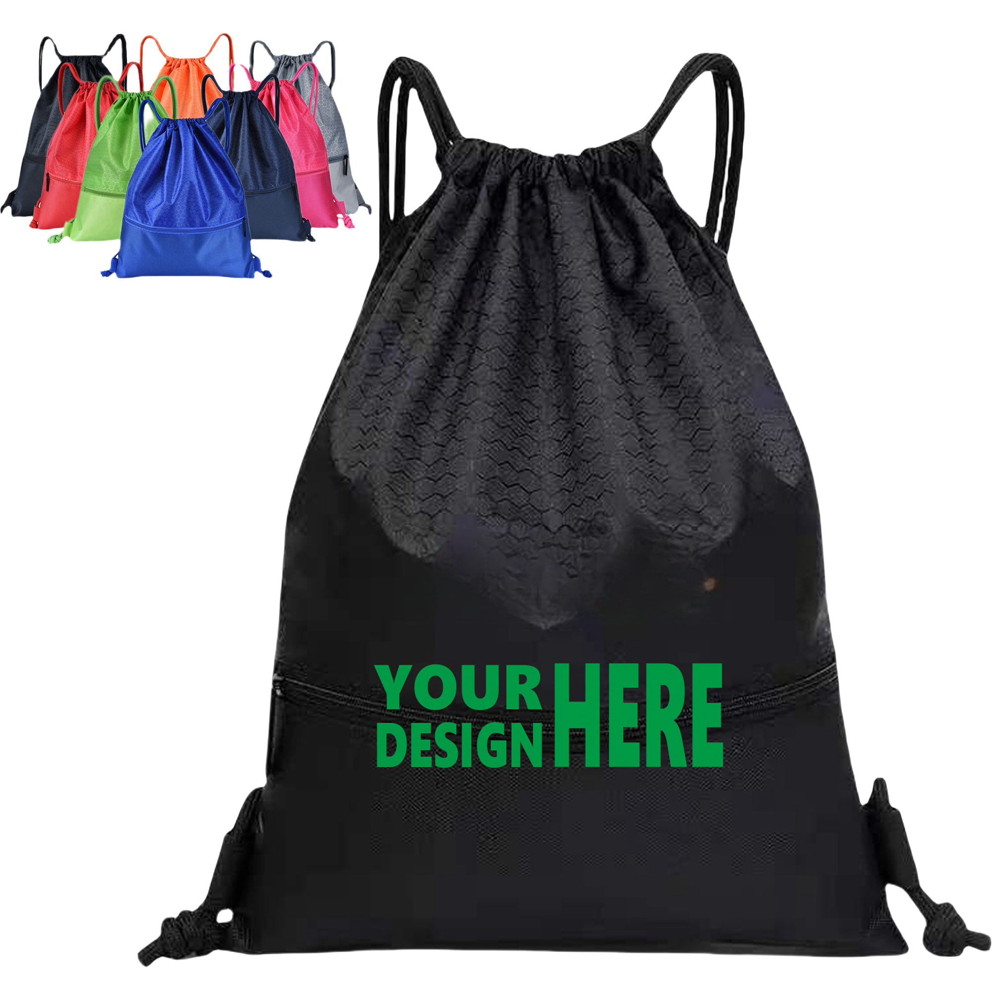Waterproof Gym Drawstring Oxford Bags MOQ20 1