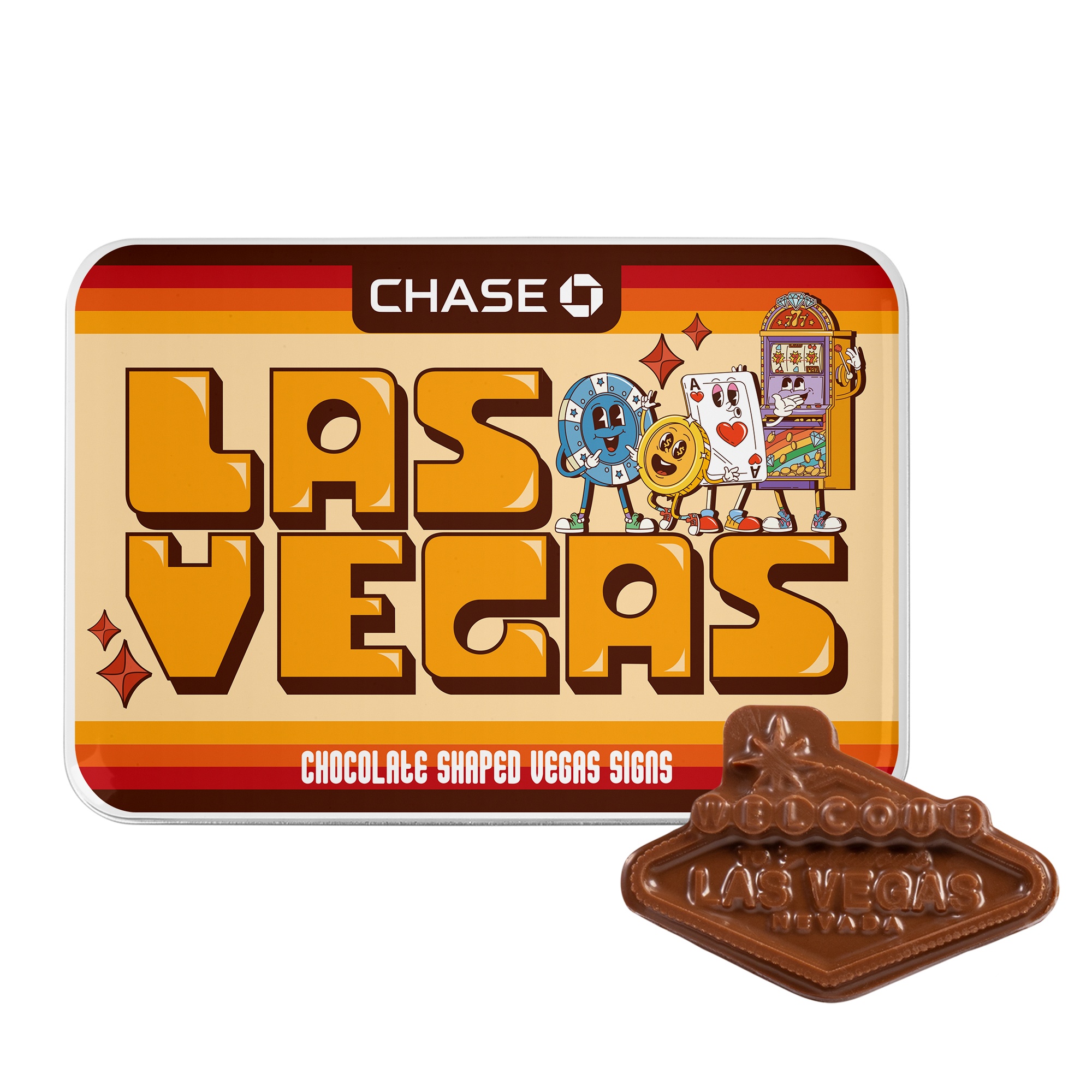 Gift Tin with Las Vegas Sign Chocolates 5