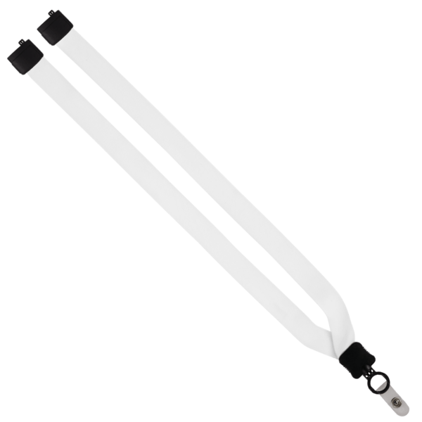3/4" Dye-Sublimated Lanyard with Plastic Clamshell & Plastic O-Ring 9