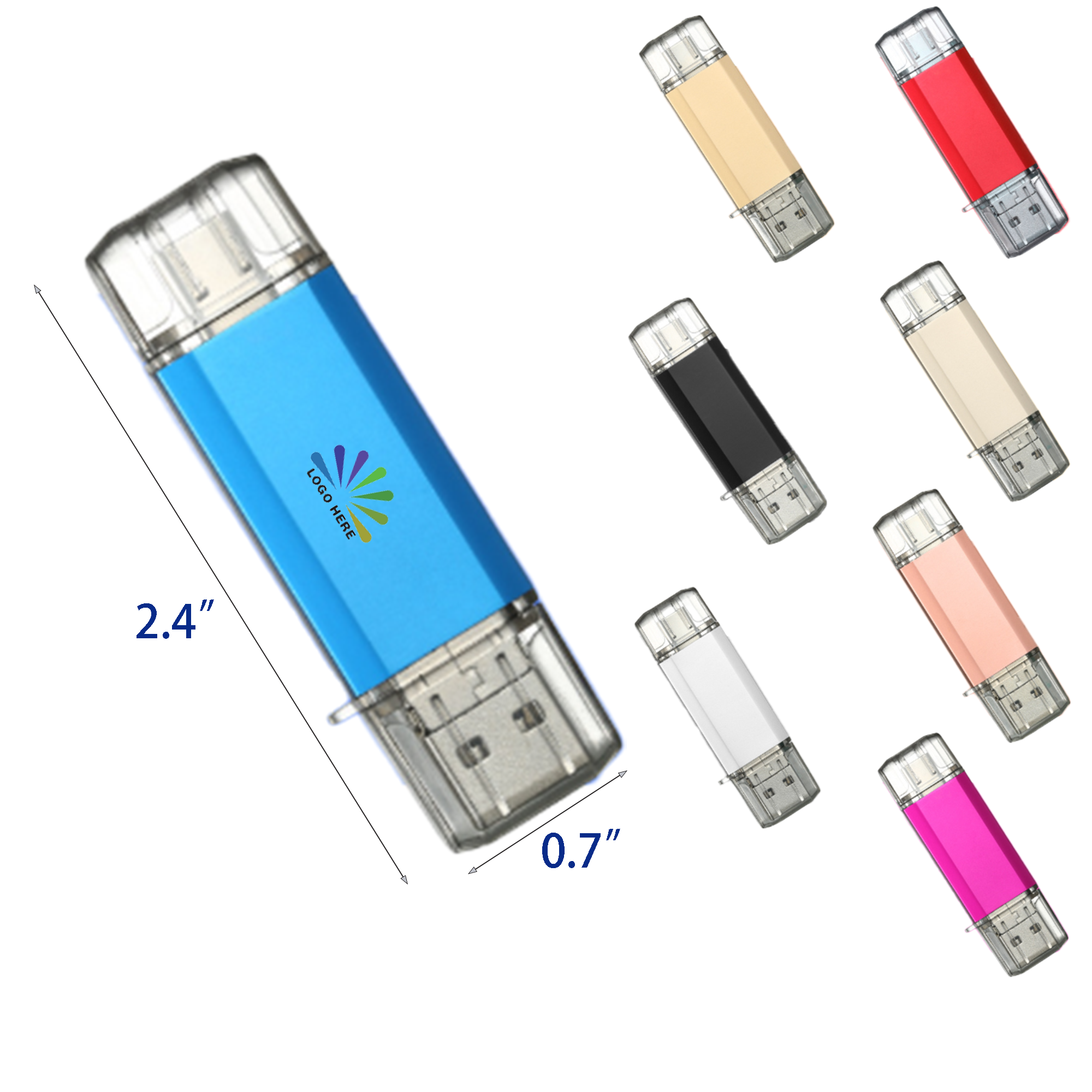 Mobile Device, Computer Dual-Purpose USB Flash Drive 2