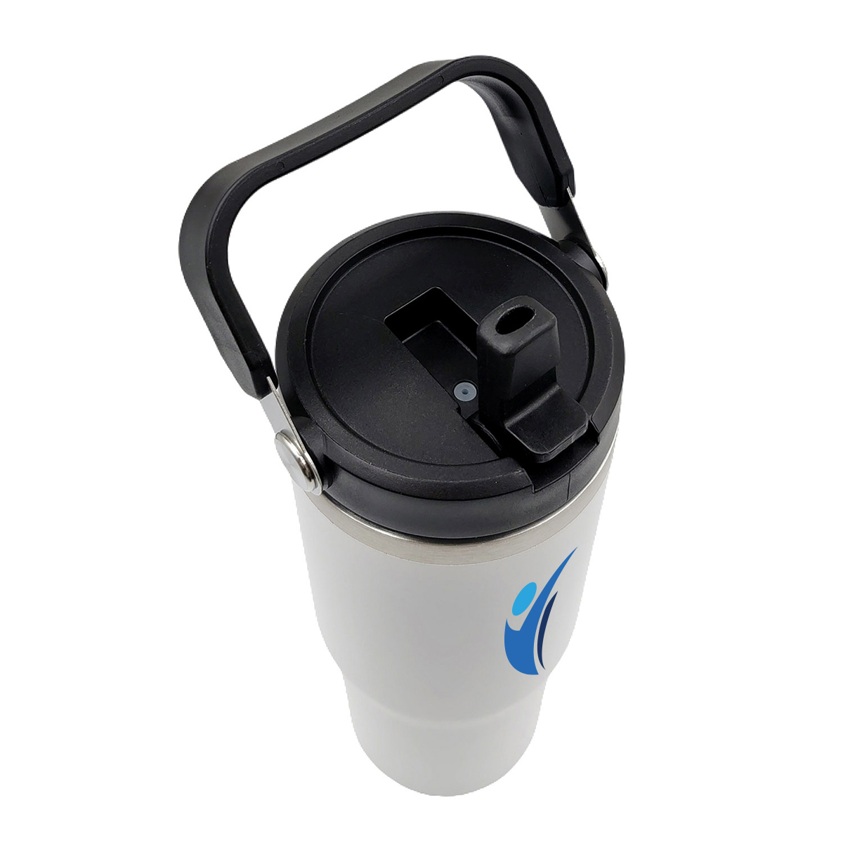 ArticFire 30oz Stainless Steel Tumbler with Handle & Built-In Straw 16