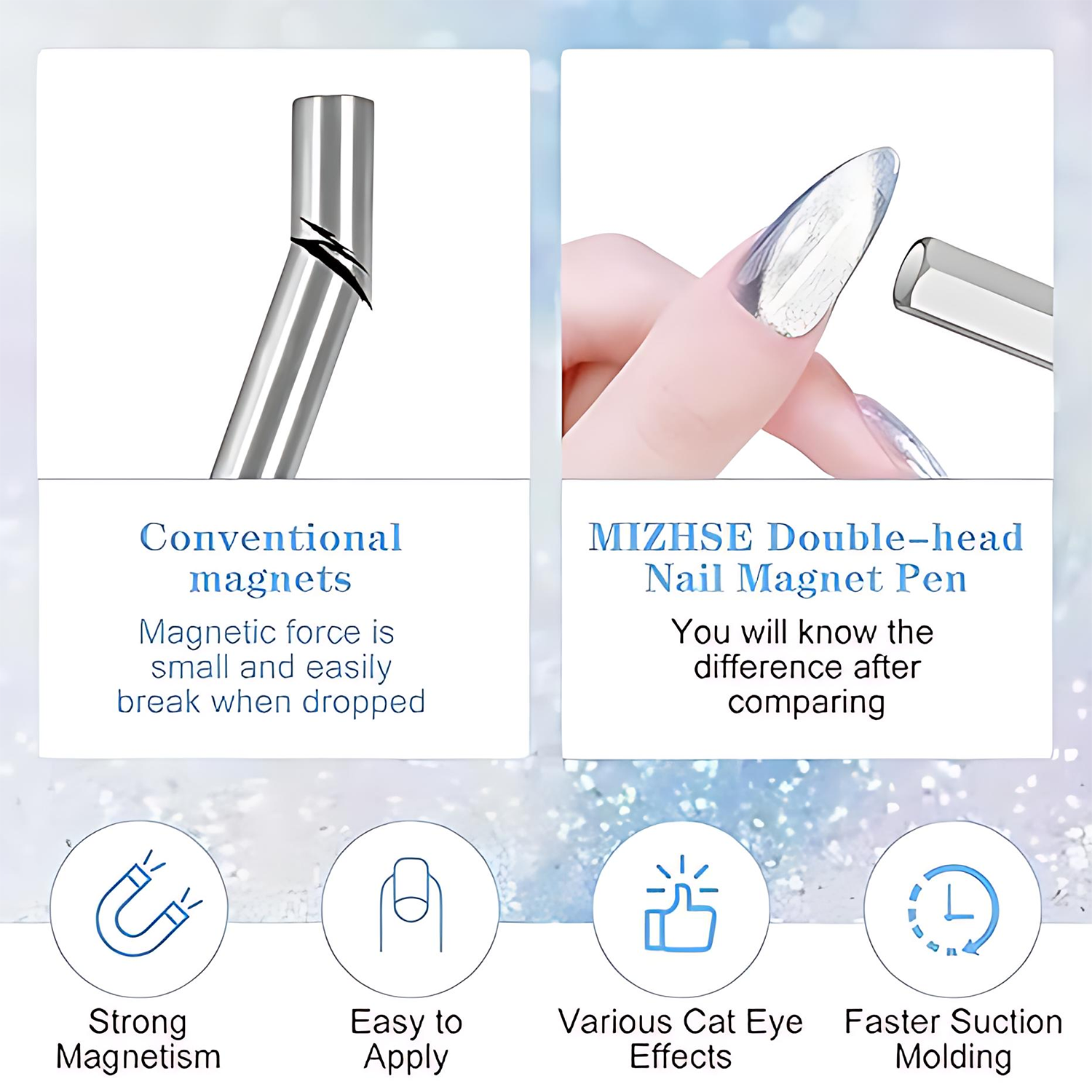 Super Strong Magnetic Nail Gel for Extensions & Thickening 2