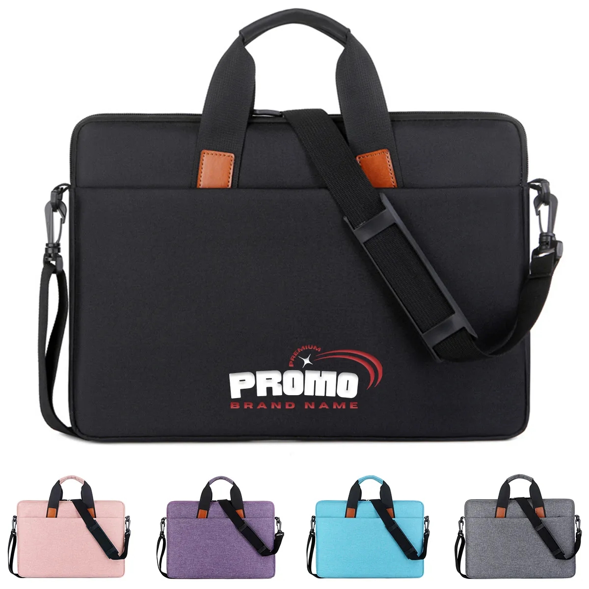 13.3 14.1 15.6 In Laptop Messenger Bag W/ Shoulder Strap 6