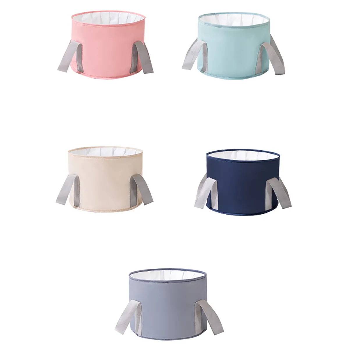 Foldable Multifunctional Collapsible Foot Soaking Bucket 2