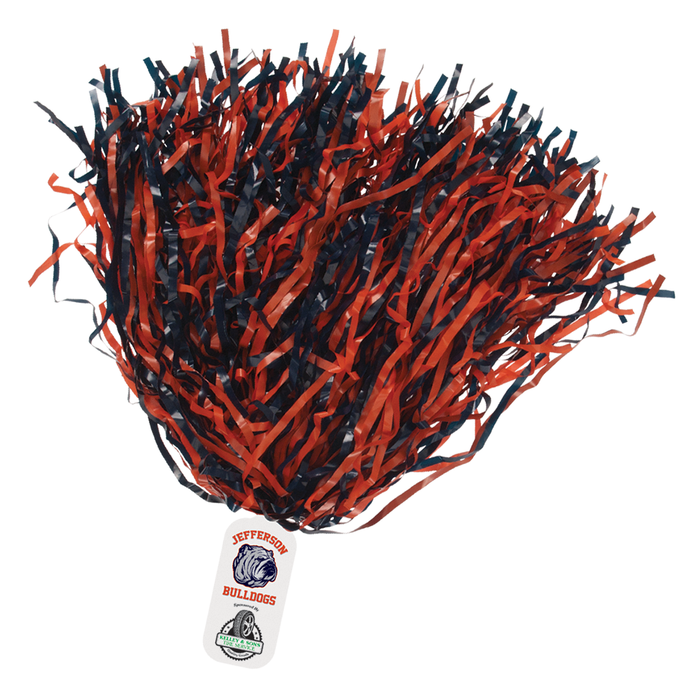 Digital Imprint Pom, 500 Plastic Streamers 2