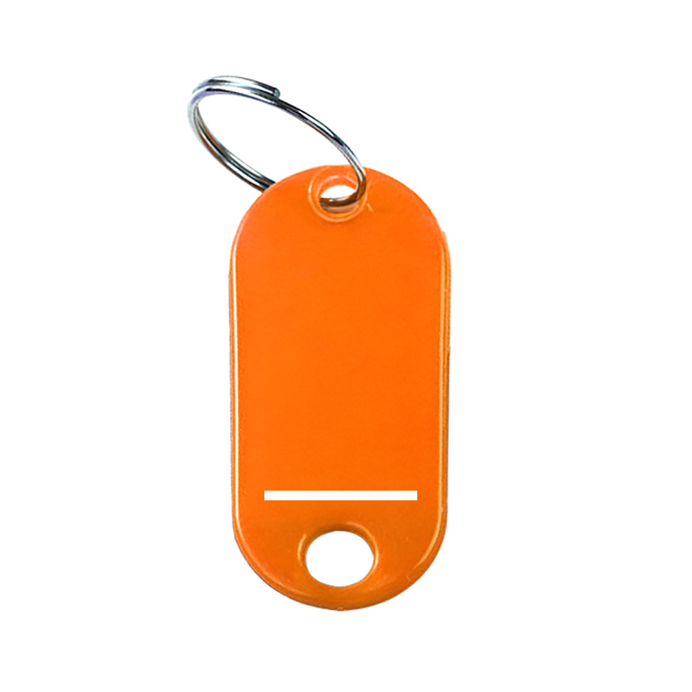 Plastic Key Tags With Label Window 3