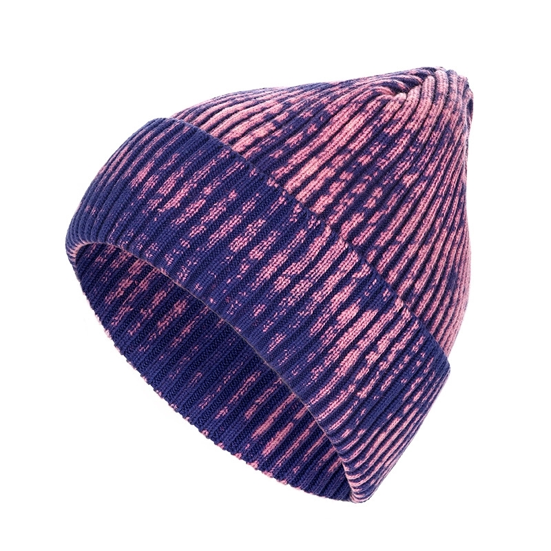 Custom Beanie Hats Winter Knitted Caps Unisex 6